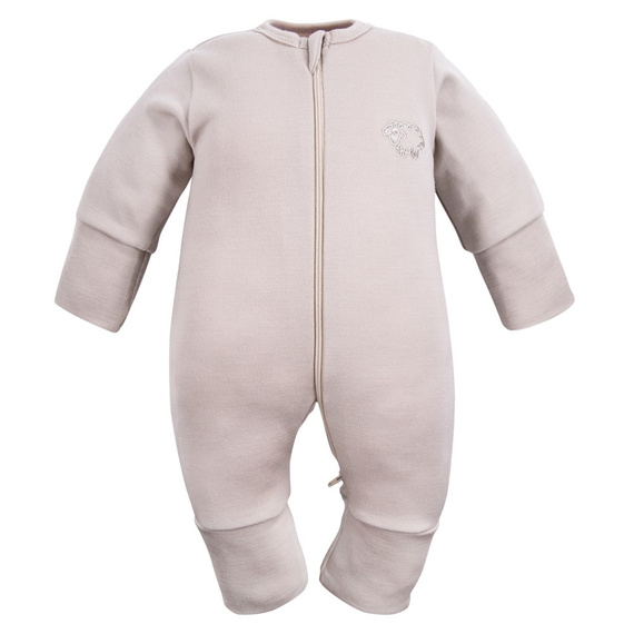 Merino-Overall aus Eevi-Merinowolle – Beige