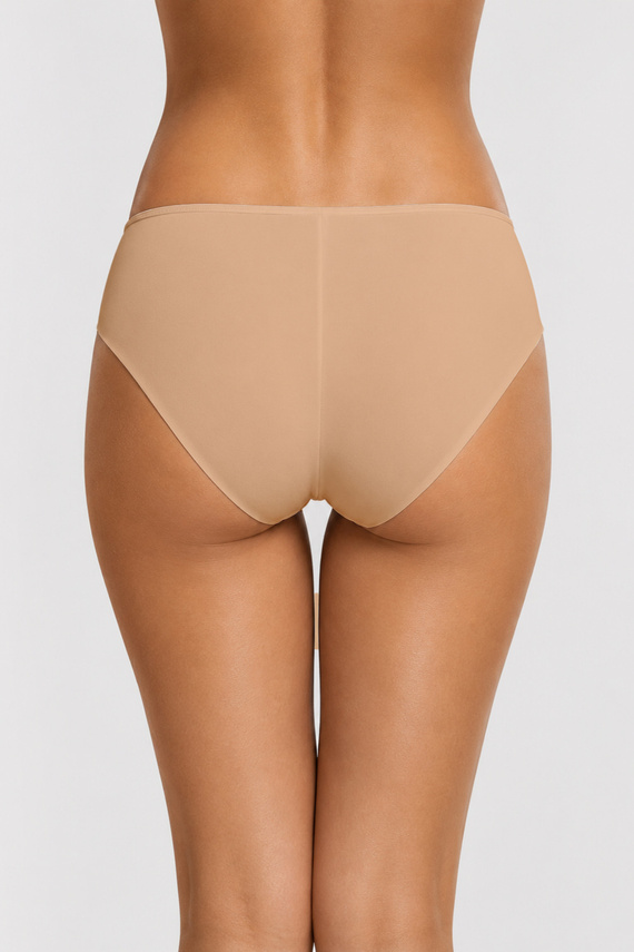 Mediolano Luka 07037 nahtlose Laser-Slips aus Mikrofaser in Beige