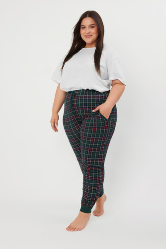 Foggia Pyjamahose Italienische Mode - Druck