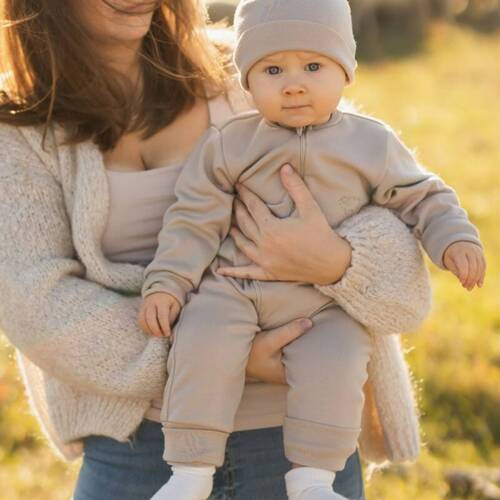 Merino-Overall aus Eevi-Merinowolle – Beige