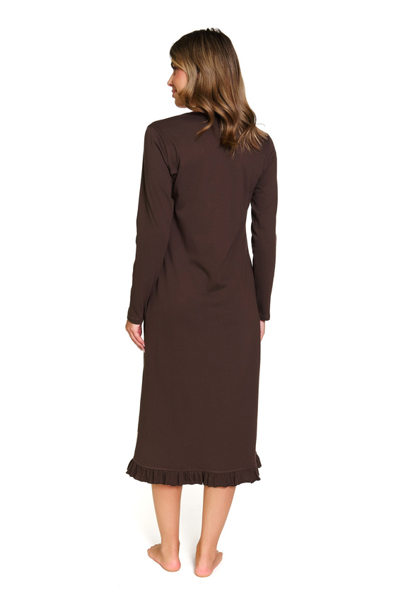 7318 Doctor Nap – Umstands- und Stillnachthemd aus Baumwolle | Polnische Produktion - Brownie