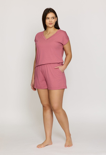 Damen Pyjama T-Shirt Mila PG71 mefemi – weiche Viskose, locker