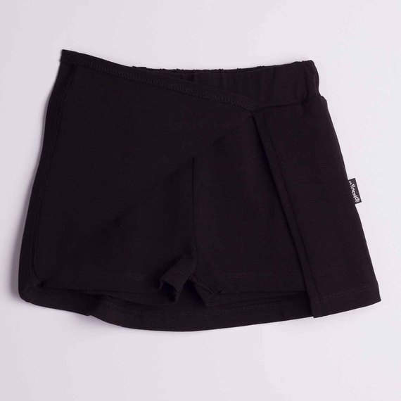 163872 Nicol Schwarze Mädchen Baumwoll-Rockhose für den Sommer