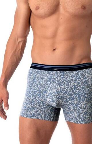 MXH 748 Key Herren-Boxershorts – Blau