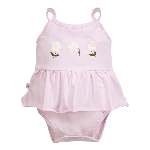 Meadow Bodysuit mit Eevi-Trägern – rosa