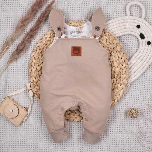 ABN-5515 Sky Journey Nini Baby-Overall – aus Bio-Baumwolle