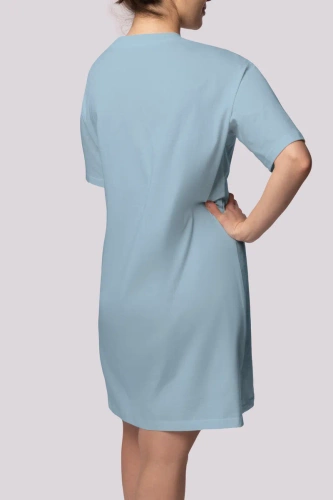 Bliss Nachthemd Mona hellblau