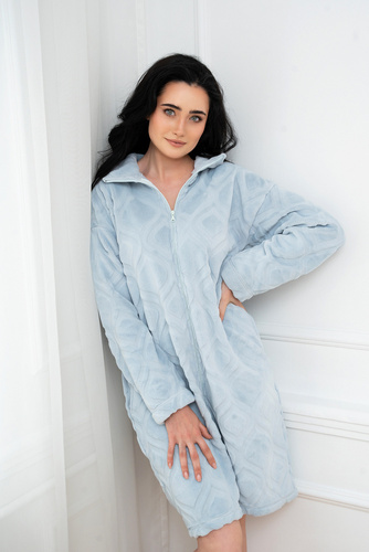 Arena Damenbademantel Italian Fashion - blau