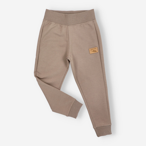 KAR-0040/BRA Jogginghose für Jungen Lagarto Verde – braun