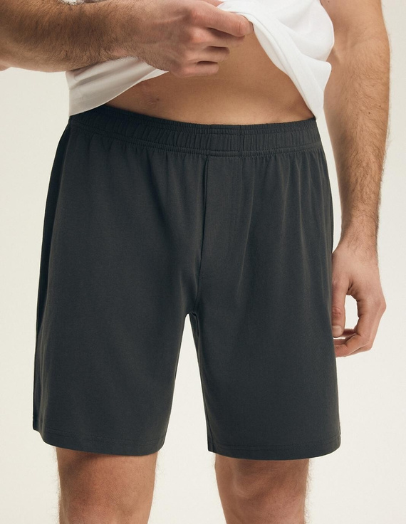 Herren Pyjama Henderson 44504 Bait Baumwolle weiß kurz bequem Set