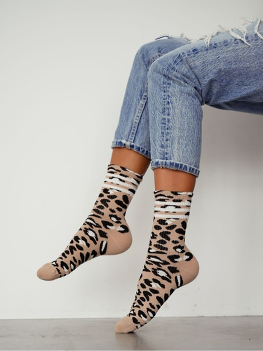 Damen Socken Milena 0200-207 Leo Baumwolle