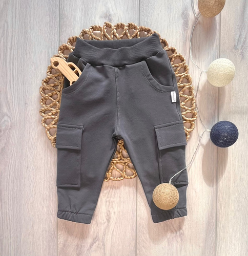 Kinder Jogginghose Mamatti SJ11 graphit – weich und bequem