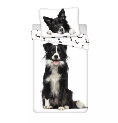 JF24 Dog Cotton Kinderbettwäsche von Jerry Fabrics, weiß