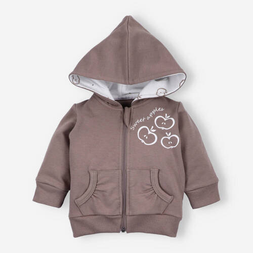 ABN-5307/CZE/056 Happy Apples Nini Sweatshirt aus Bio-Baumwolle