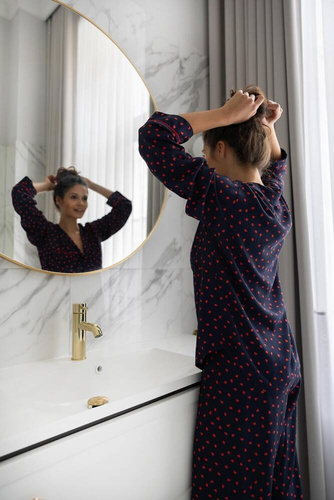 Sophia Sensis Damenpyjama – Marineblau