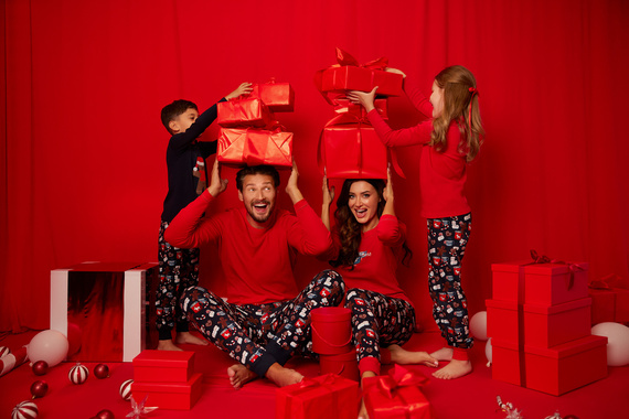 Makala Kinderschlafanzug Italian Fashion - rot/print 