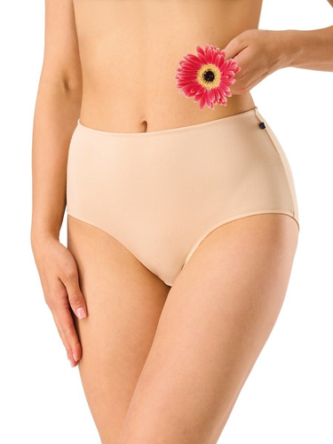 Damen-Slip Key LPF 006 hellbeige – Bambus, elegant, in Box
