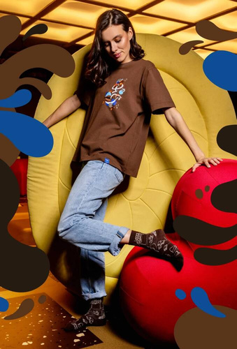 U04.WED Wedel Unisex Gatta Socken – dunkle Schokolade 04/12E