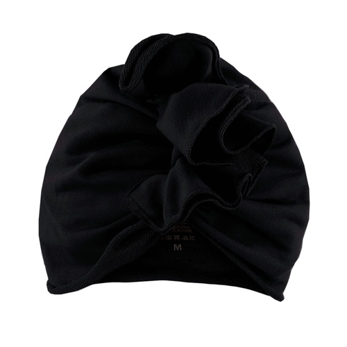 Simply Comfy Turban schwarz 100% Baumwolle