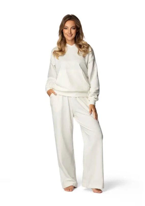 DK-K-B8 Dkaren Damen-Trainingsanzug-Set – Ecru