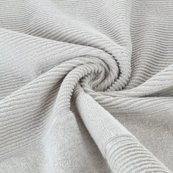 Komplett-Set Handtücher Emma Eurofirany silber 3 Stück 30x50 50x90 70x140 500 g/m²