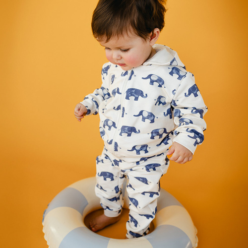 Elefanten-Eevi-Trainingsanzug-Set – ecru