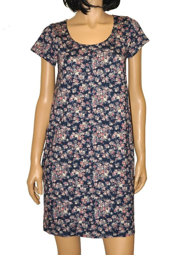 479 Mia Forex Nachthemd - navy blau