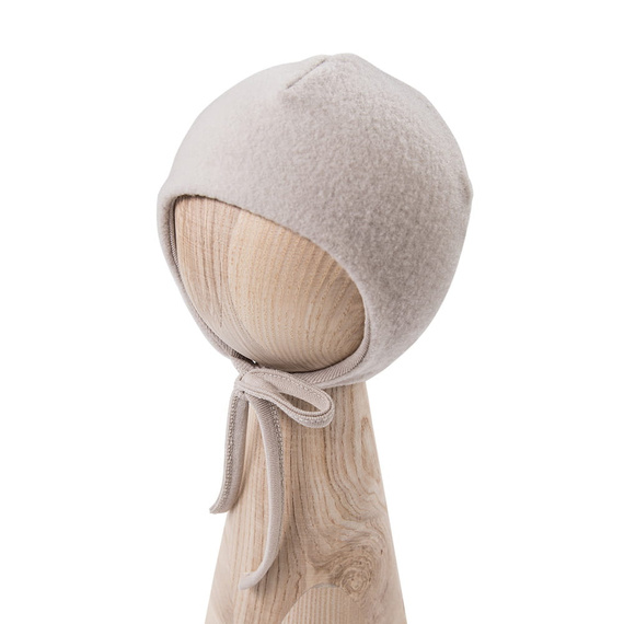 Merino Eevi Babymütze, Beige – 100 % Merinowolle, Thermoregulierung