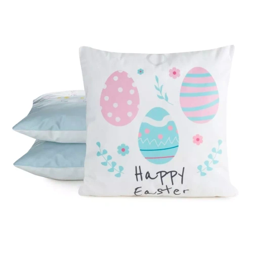 Eurofirany Wiosna 8– dekorativer Oster Kissenbezug stilvoll