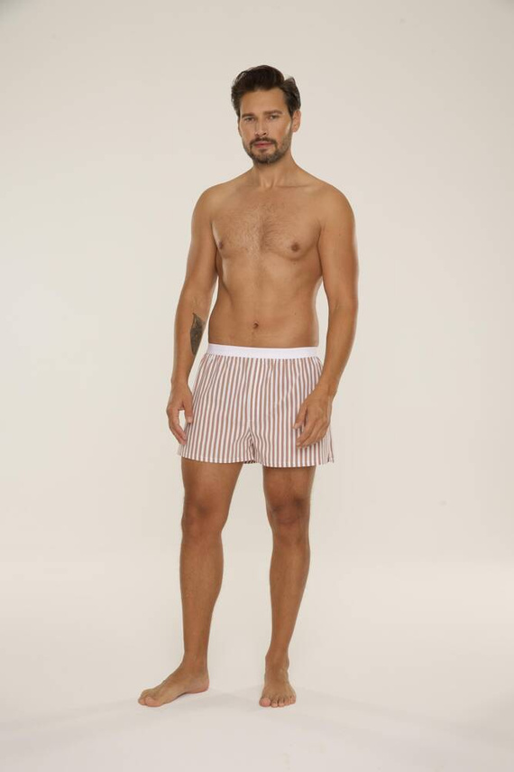 826 Taylor Herren Boxershorts De Lafense - braun