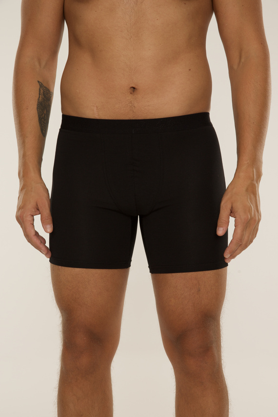 847 Chandler Herren-Boxershorts - Modal, Baumwolle, Elasthan | De Lafense - schwarz