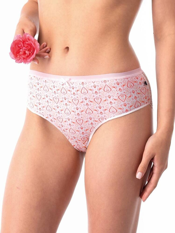 LPC 726 A'2 Damen-Slips im 2er-Pack Key Coral White
