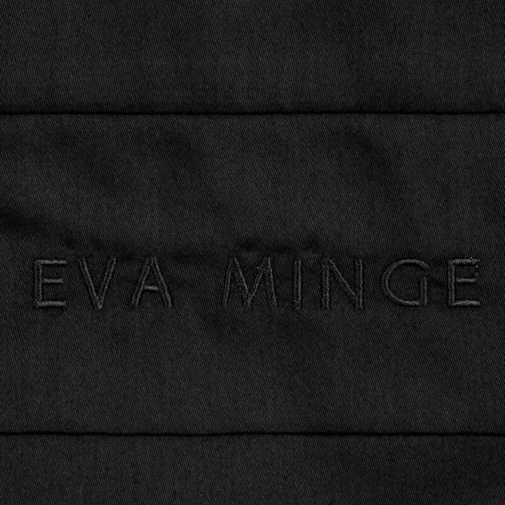 1B Elegant Pościel satynowa Eva Minge Eurofirany czarny | Makosatyna 100% bawełna