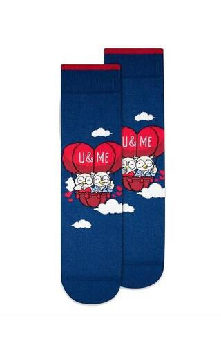 U04.156 Valentinstagssocken Wola – 987 Marine