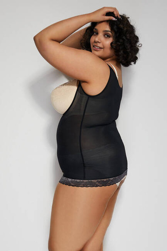 Glam Top Shaping T-Shirt Mitex schwarz