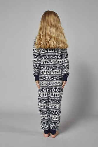 Alaska Kinder Overall Italian Fashion - navy blau