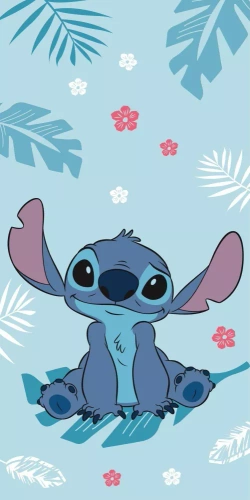 Lilo und Stitch Kinder-Strandtuch aus Baumwolle Kids25 | Disney | Für Strand und Pool Jerry Fabrics