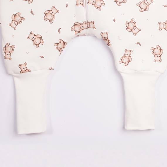 Schlafsack mit Beinen Nicol 227044 aus Baumwolle mit Bärenmotiv 9–24 Monate
