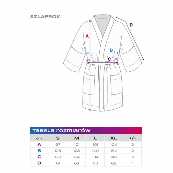 Oliwia Eevi Baumwollbademantel – Grau