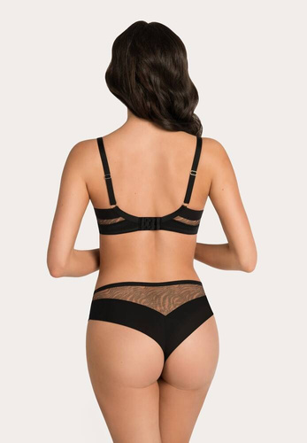 K 881 Gisel Brasilianische Höschen Gorsenia schwarz 