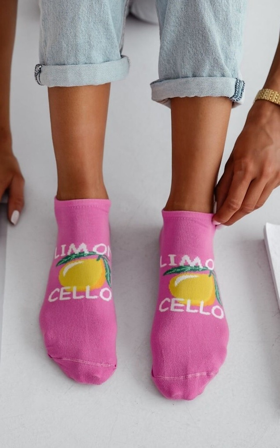 1146-080 Limoncello Damensocken Milena rosa – Leichte, luftige Socken für Ballerinas und Sneakers