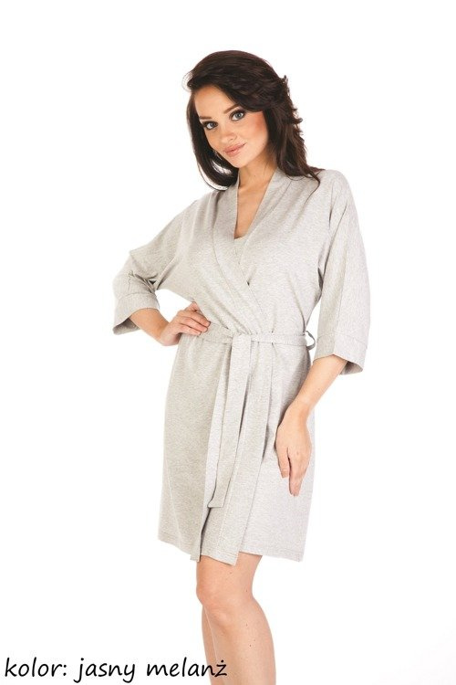 871 / 529 Visa Damenbademantel Forex - hell melange