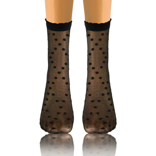 Sesto Senso Damensocken, Muster 08 Punkte