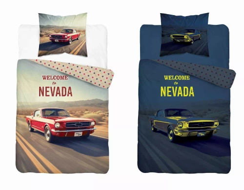 5210 A Fluo 40 Im Dunkeln leuchtende Baumwollbettwäsche Detexpol Auto