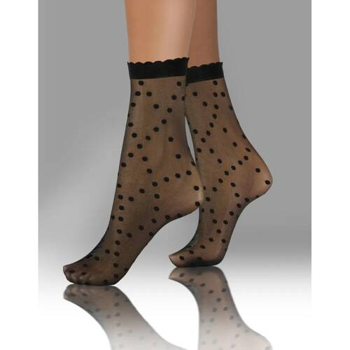 Sesto Senso Damensocken, Muster 08 Punkte