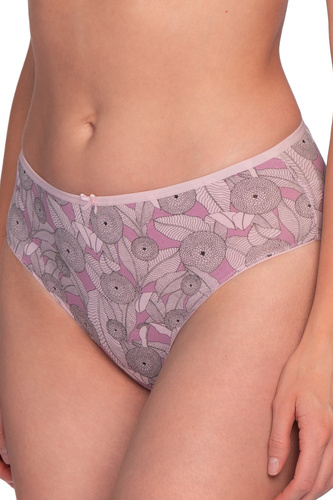 Lama L-122BI-70 Damen Bikini-Slips 3er-Pack Baumwolle Pastell Komfort