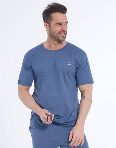 462/287 Lofoten Cornette Herrenpyjama blau