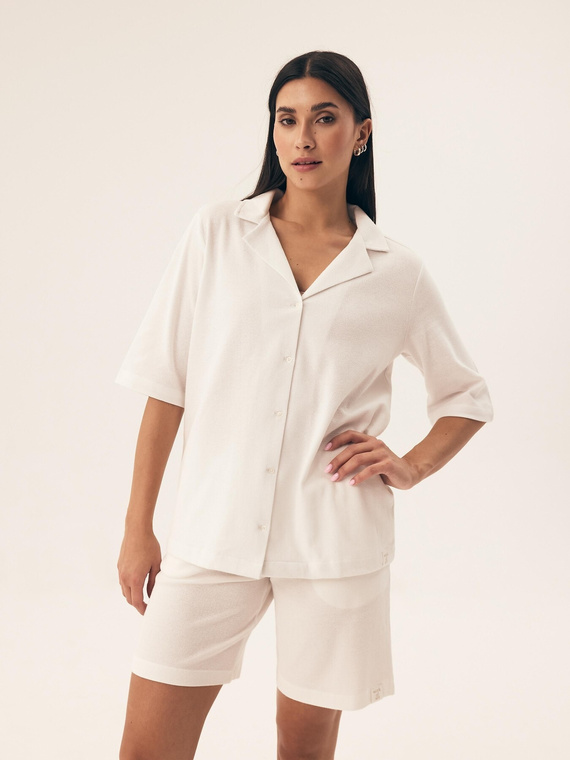 43348 Nilsa Henderson Damenpyjama – Creme