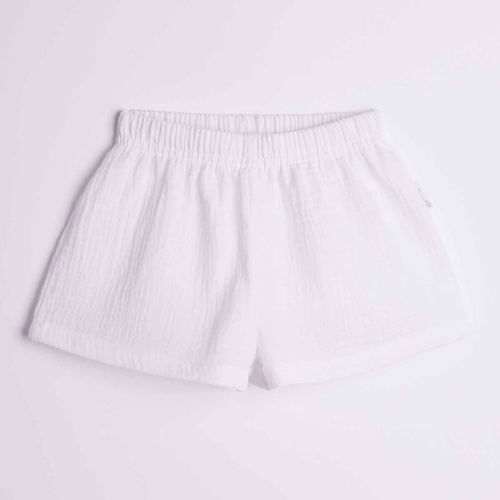 Mädchen Shorts Nicol 224315 Musselin 100% Baumwolle Sommer - Weiß