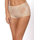 Hochgeschlossener Slip in Beige